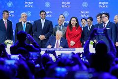 Trump, world leaders sign charter for Gaza Board of Peace