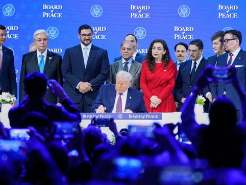 Trump, world leaders sign charter for Gaza Board of Peace