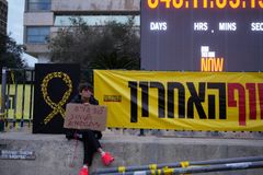 Hostage clock in Tel Aviv stopped after nearly 844 days