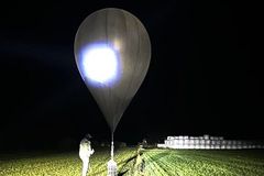 Belarusian balloons enter Polish airspace for third night