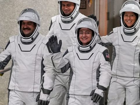 New ISS crew blasts off after previous crew’s rare evacuation