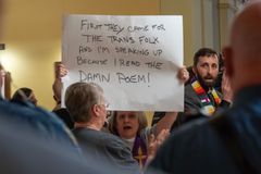 Clergy-Led Activists Block Entry Into Kansas Senate in Protest Over Bathroom Law