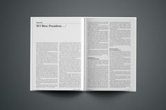 If I Were President …