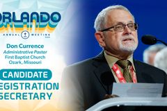 Don Currence to be nominated for continued service as SBC Registration Secretary | Baptist Press