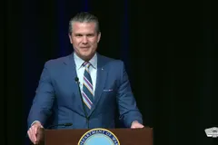 At Pentagon Worship Service, Hegseth Casts Iran Conflict as Violent Holy War Against God’s Enemies