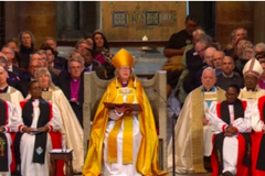 Thousands gather for installation of Sarah Mullally as 106th Archbishop of Canterbury