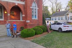 Georgia church holds Easter services despite damage to building in crash | Baptist Press