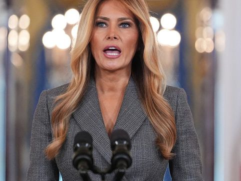 First lady denies Epstein ties during impromptu news conference