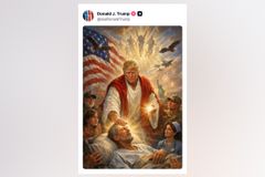 Trump Deletes ‘Blasphemous’ Post Depicting Himself as Jesus After Backlash From Conservative and Christian Leaders - RELEVANT