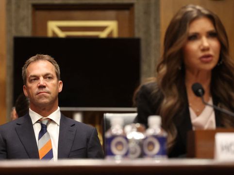 3 things to know about the allegations that Kristi Noem's husband had a secret online life