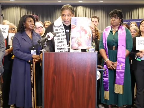 Bishop William Barber rebukes President Trump for ‘heresy’ over AI Jesus rendering