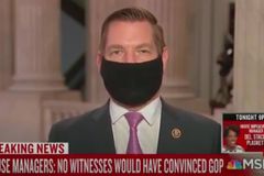 Rep. Eric Swalwell says 'God herself' in interview
