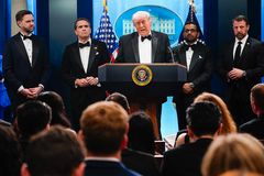 Trump strikes defiant tone after WHCA dinner shooting, calls Americans to resolve differences peacefully