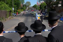 Police call London stabbing injuring two Jewish men terror attack