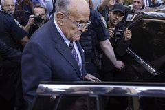 Rudy Giuliani hospitalized after weekend car crash