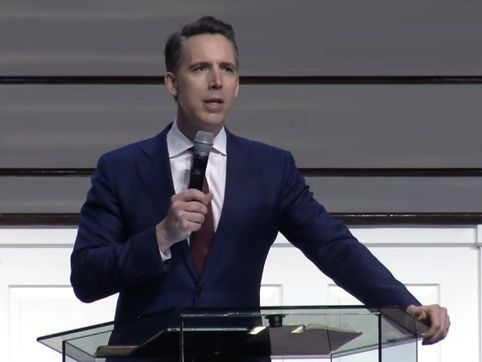 Josh Hawley says America was 'founded on the Gospel of Jesus Christ'
