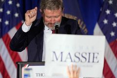 In Kentucky primary, U.S. Rep. Massie falls to Trump-backed Gallrein