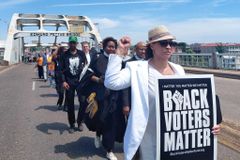 Thousands Attend Protests in Selma and Montgomery for Voting Rights