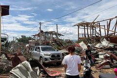 Myanmar building explosion kills dozens