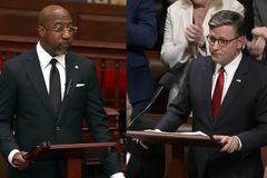 Warnock meets with House Speaker Mike Johnson after criticizing his faith