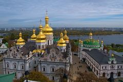 Historic Dormition Cathedral catches fire in Russian strikes on Ukrainian capital