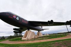 Military B-52 bomber crashes after takeoff in California