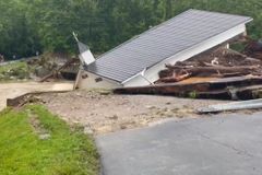 Deadly flash flooding destroys church in Kentucky
