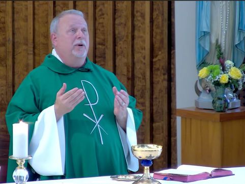 Pastor thankful after explosion erupts in rectory moments after leaving