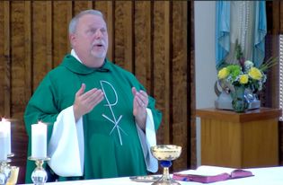 Pastor thankful after explosion erupts in rectory moments after leaving