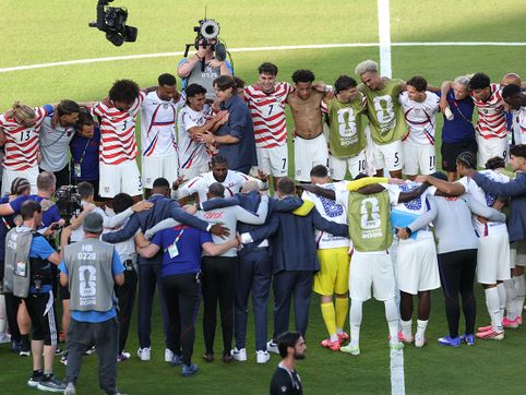US celebrates World Cup  win with prayer as they head into round-of-16 without Bolagun