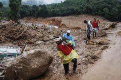 At least two killed in southwest Indian landslide, others missing