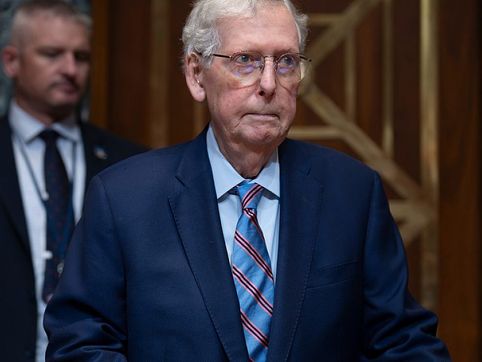 Sen. Thune phones McConnell, 84, hospitalized for three weeks