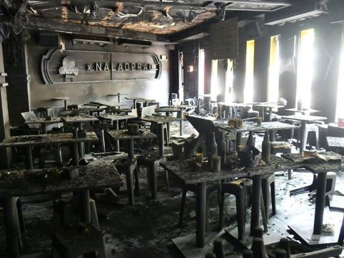 Intense fire in Bangkok bar kills 27, hurts dozens