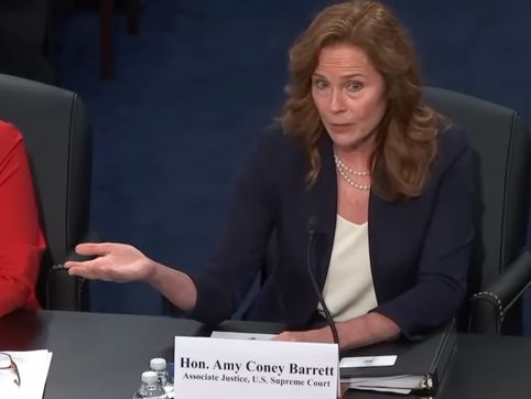 Amy Coney Barrett was given bulletproof vest amid 'intense' threats following Dobbs leak