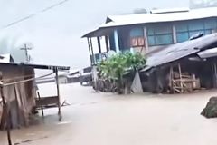 Churches washed away as flash floods cripple border town in India