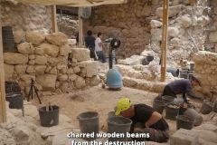 Charred wooden beams from Solomon's Temple unearthed in Jerusalem