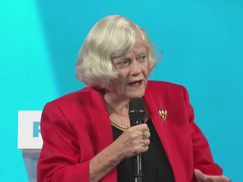 Fmr. British MP Ann Widdecombe hit 21 times by suspect wielding hammer
