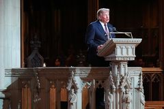 Trump pays respects to Lindsey Graham at funeral service, calls him ‘giant of the US Senate’