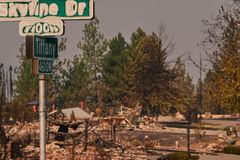 Blazes force evacuations, torch buildings in Washington state