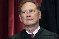 President cheers Justice Alito staying on Supreme Court