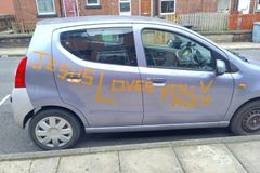 UK Insurer orders motorist to remove ‘Jesus loves you’ stickers