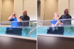 Donnie Wahlberg and Jenny McCarthy Both Got Baptized. He Slipped the Footage Into a Birthday Video. - RELEVANT