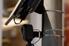 Flock camera critic speaks at council meeting in Darth Vader suit