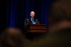 Dockery encourages pursuit of unity, truth during convocation address | Baptist Press
