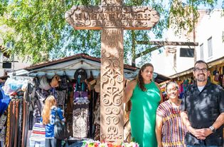Los Angeles merchants seek to save 10-foot cross, Nativity scene in city’s historic center