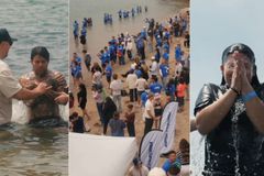 Hundreds Declare Jesus Lord in 'Baptize California' at Pirate's Cove, and It's Not Over | CBN
