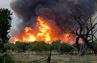 Ross Fire spreads across 85K acres in north Texas