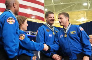 Trump awards medals to Artemis II crew, announces space academy