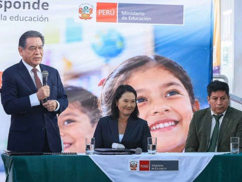 Peru's president unveils school reform to remove content her government considers ideological