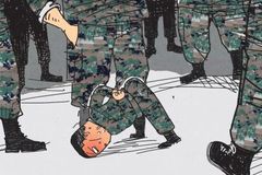 “하극상을 해?” 해병대 후임 관물대에 가둔 선임병